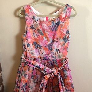 J.Crew girls multi-color floral dress, sz 6.